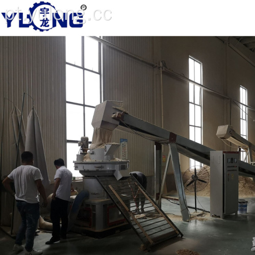YULONG XGJ560 máquina de aglomerado de madeira de acácia de biomassa